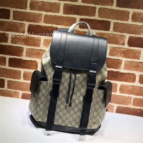 fake gucci gg supreme backpack|gg supreme canvas zip backpack.